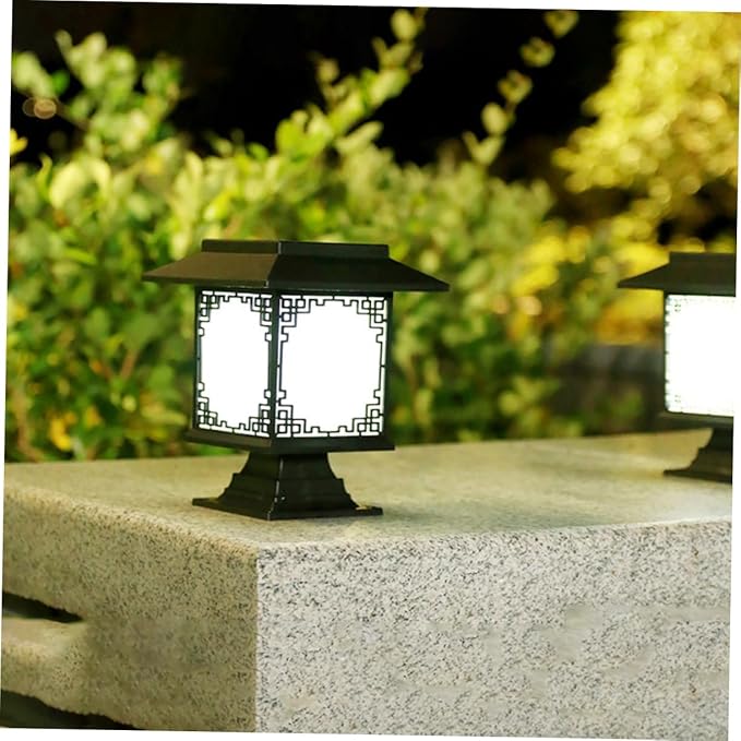 BowLift | Solar LED Garden Lamp – Large Square Lamp with Warm Light and Dual Use