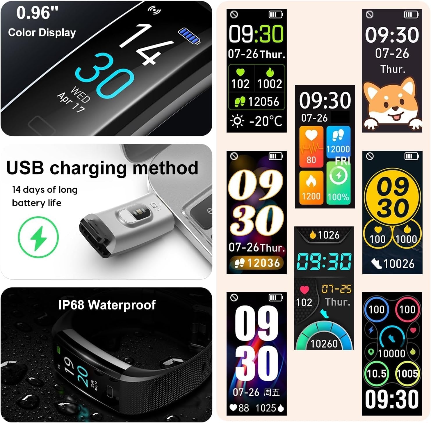 BowLift | Blood Pressure and Heart Rate Monitor Smartwatch | Waterproof, Sleep Tracking & Fitness Insights for Daily Health Management