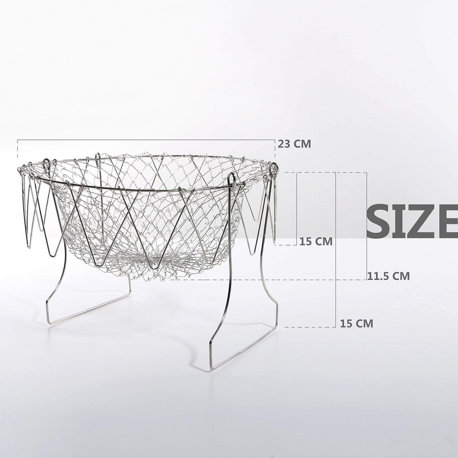 BowLift | Hirundo Stainless Steel Chef Basket