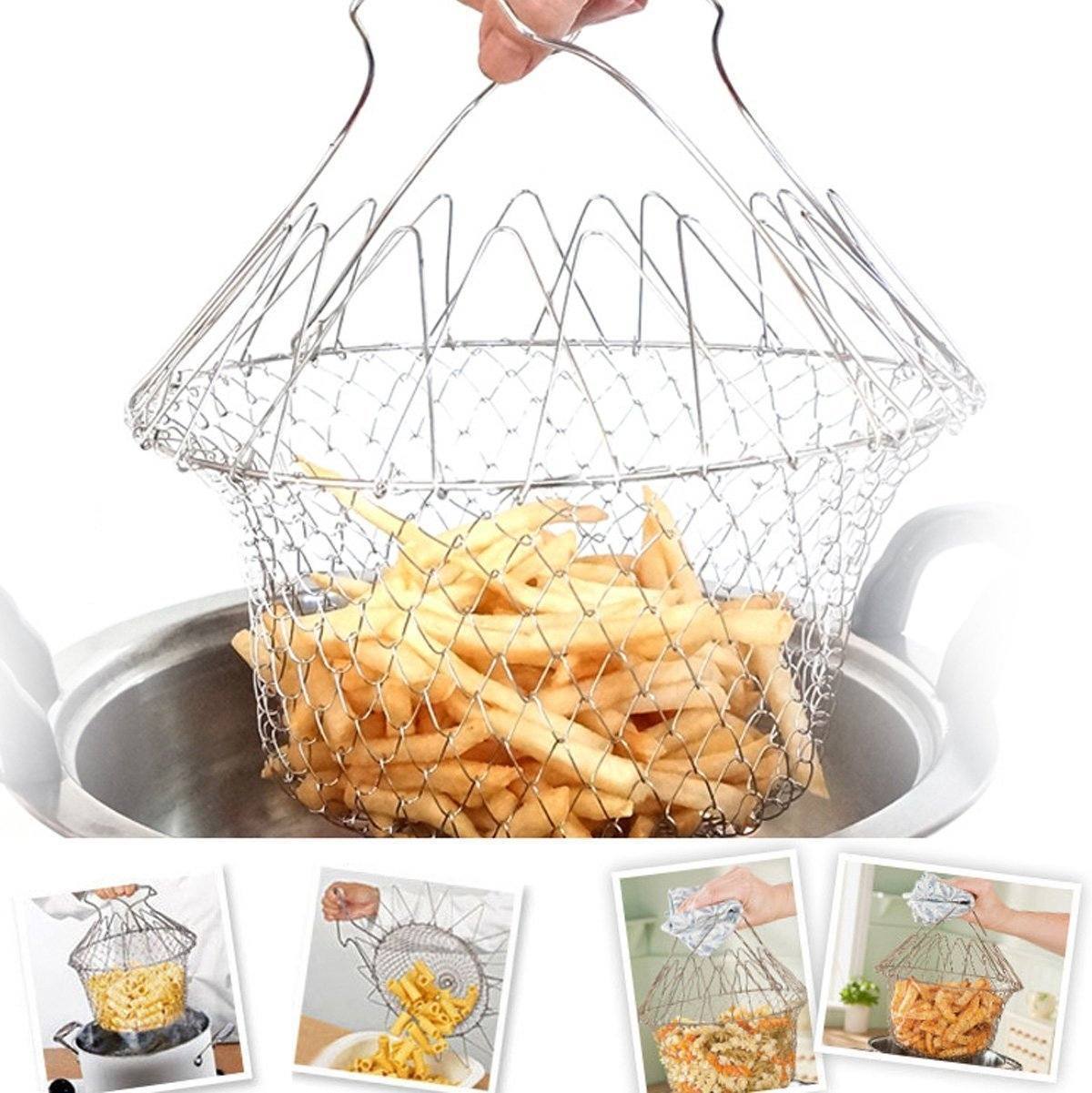 BowLift | Hirundo Stainless Steel Chef Basket