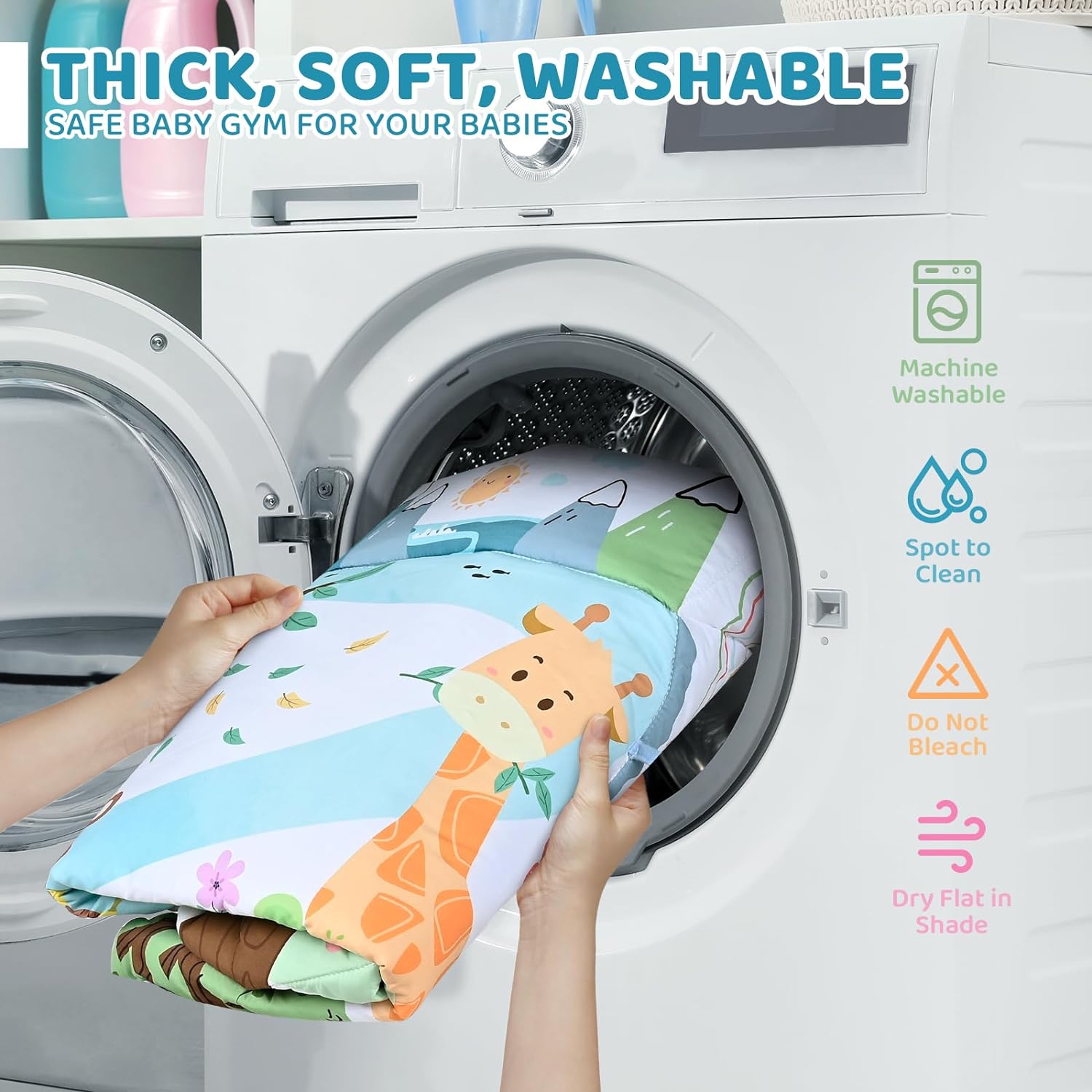 BowLift | 8-in-1 Baby Play Mat & Ball Pit with 6 Toys – A Complete Development Gym for Infants