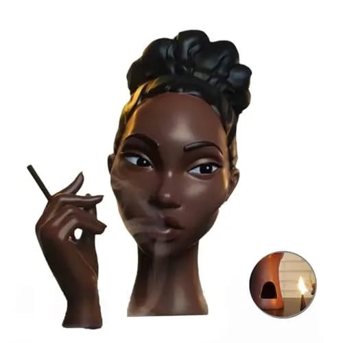 BowLift | Head Incense Burner Black Woman
