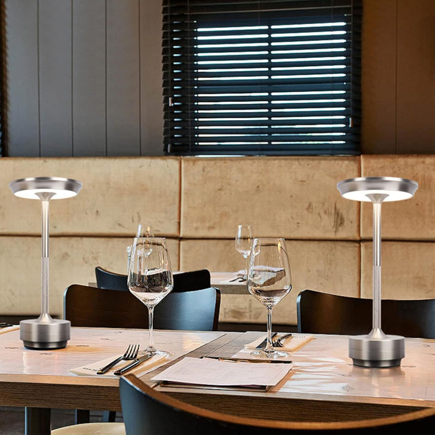 BowLift | AmiGlow Rechargeable Wireless LED Table Lamp