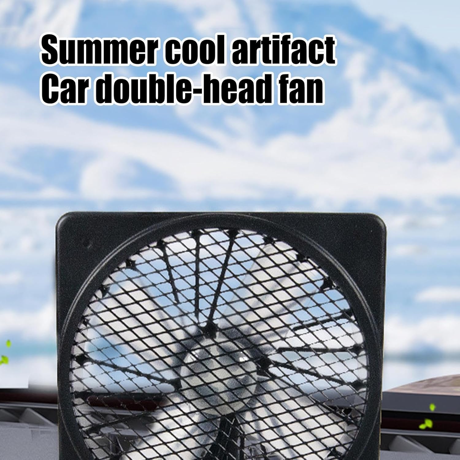 BowLift | 12V USB Air Circulator Car AC Cooling Fan with 360° Rotation (1+1 FREE) – Aurovent