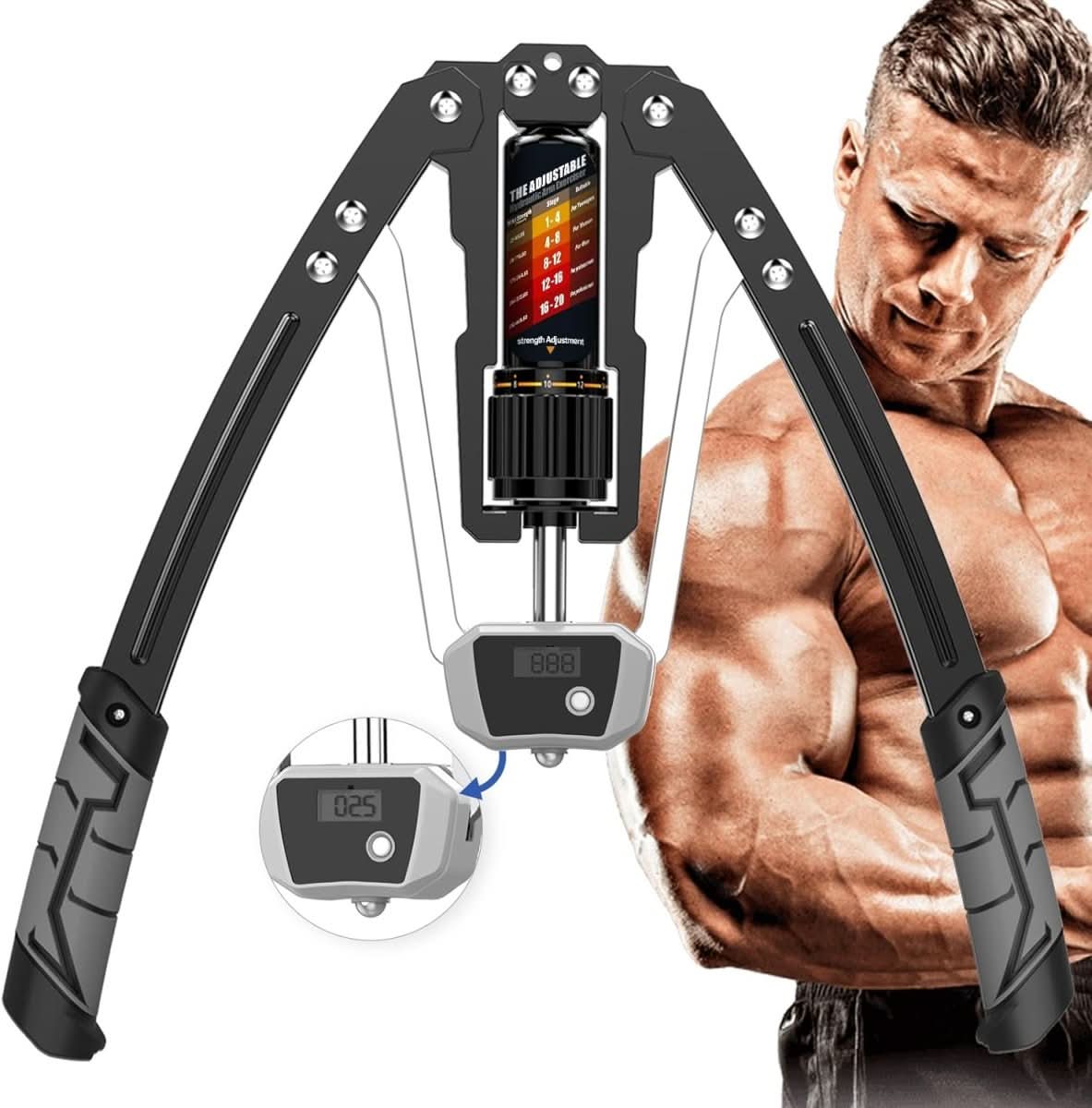 BowLift | Adjustable hydraulic arm trainer for intensive upper body training