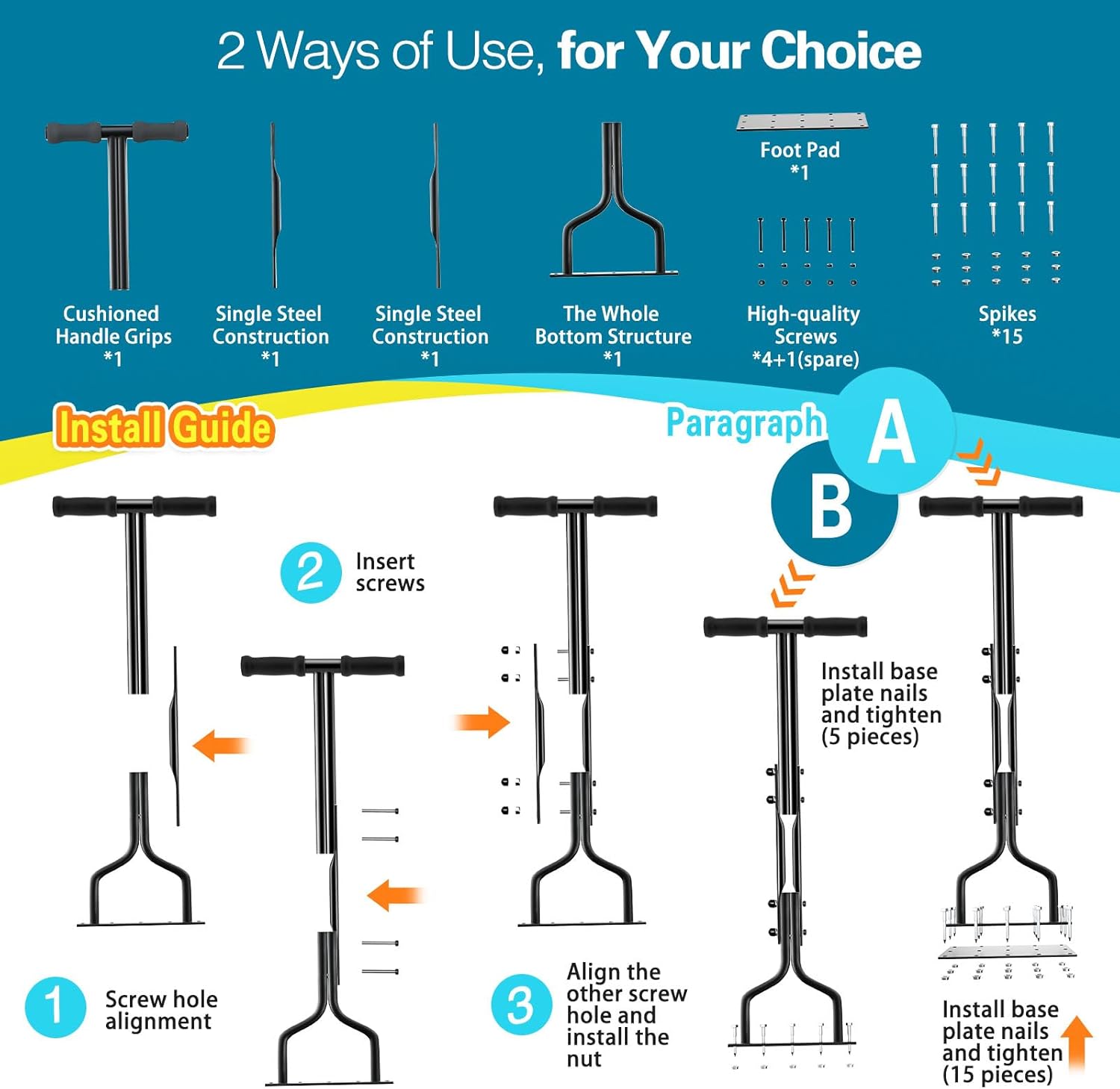 BowLift | GreenSpike – Revitalize your lawn!