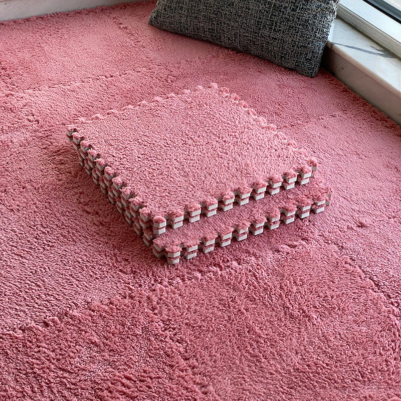 BowLift | Modern Carpet Tiles Level Loop Plug-in System Square Bedroom Carpet Tiles