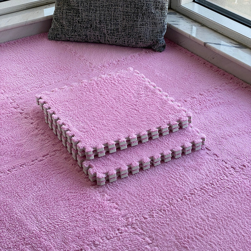 BowLift | Modern Carpet Tiles Level Loop Plug-in System Square Bedroom Carpet Tiles