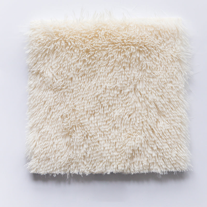 BowLift | Bedroom Carpet Tiles Solid Color Square Shag Stain Resistant Carpet Tiles