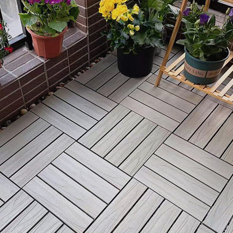 BowLift | Corrosion-resistant Wood Floor Modern Style Square Outdoor Wood Floor