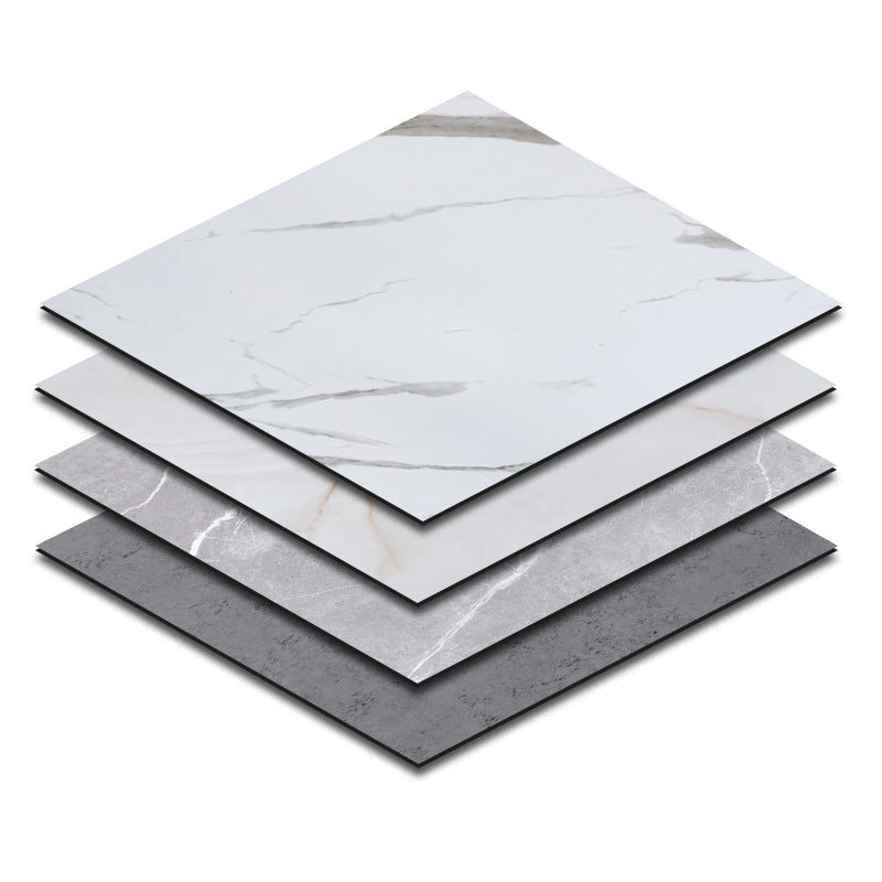BowLift | Indoor Vinyl Floor Peel and Stick PVC Marble Print Square Floor