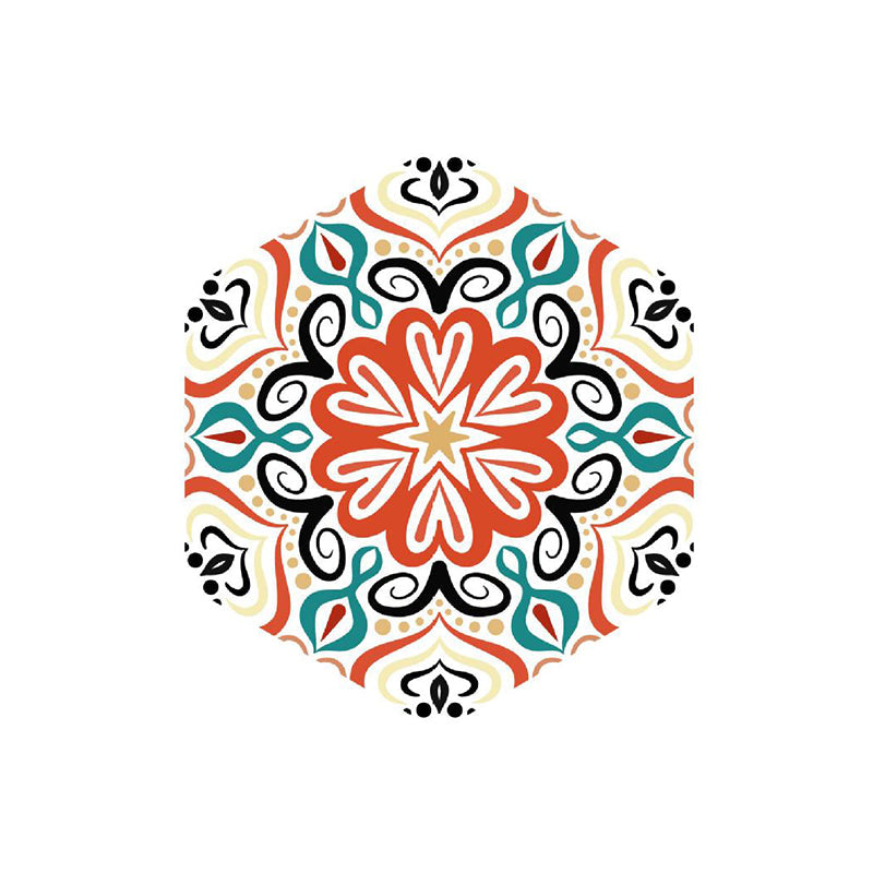 BowLift | Plastic Mosaic Tile Wallpaper Hexagonal for Stick-On and Removable Back Wall Tile