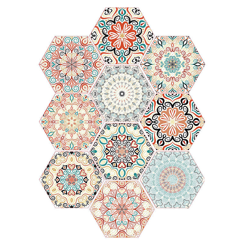 BowLift | Plastic Mosaic Tile Wallpaper Hexagonal for Stick and Remove Back Wall Tile