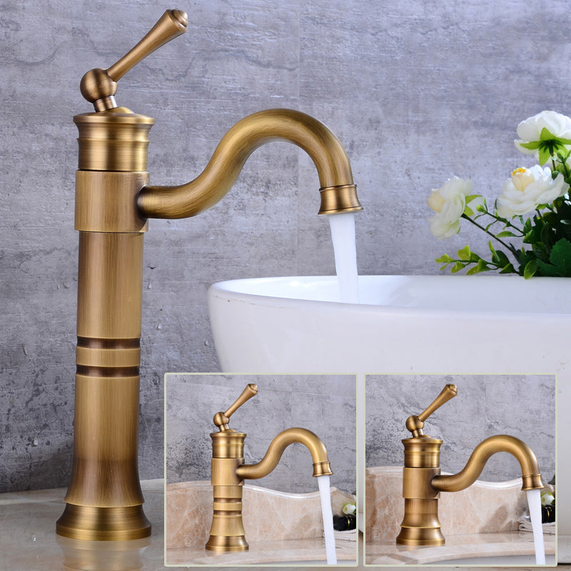 BowLift | Classic basin mixer with swivel spout, single lever basin mixer