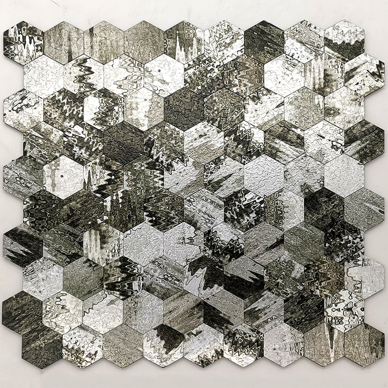 BowLift | Water-repellent Peel & Stick Tile Hexagonal Mosaic for Splash Wall