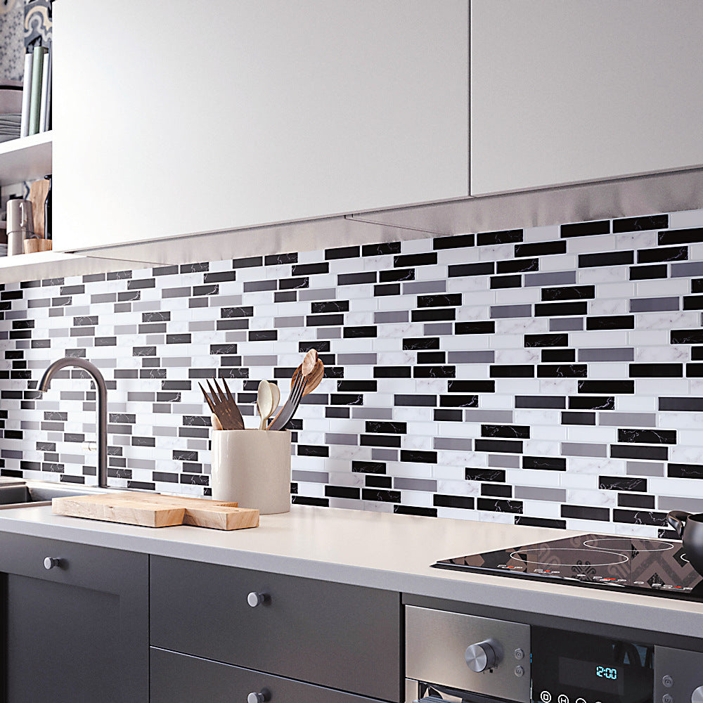 BowLift | Plastic Peel & Stick Subway Tile Modern Simple Subway Tile Wallpaper