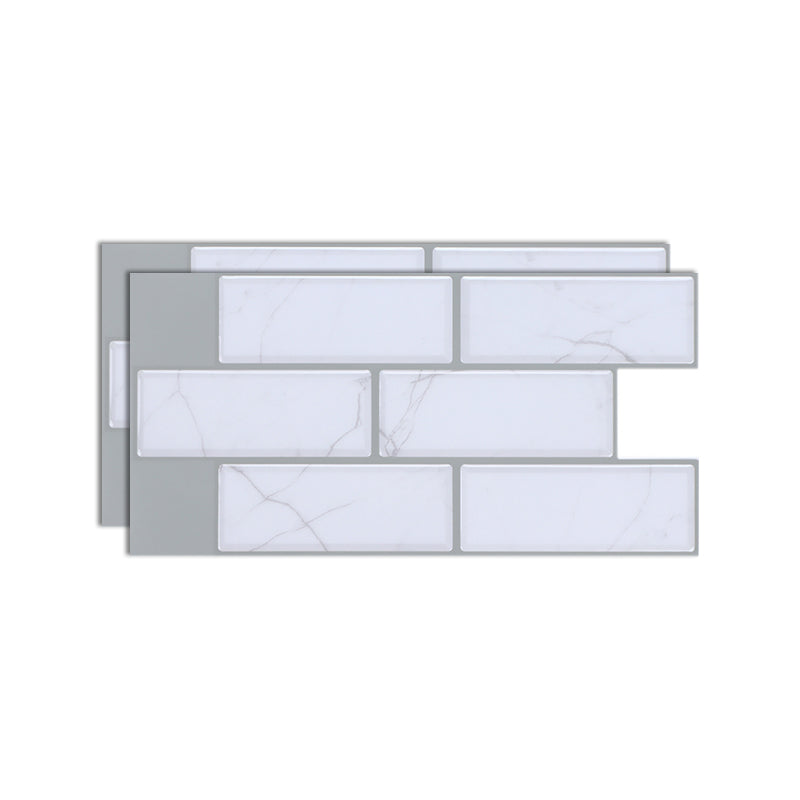 BowLift | Plastic Peel & Stick Subway Tile Modern Simple Subway Tile Wallpaper
