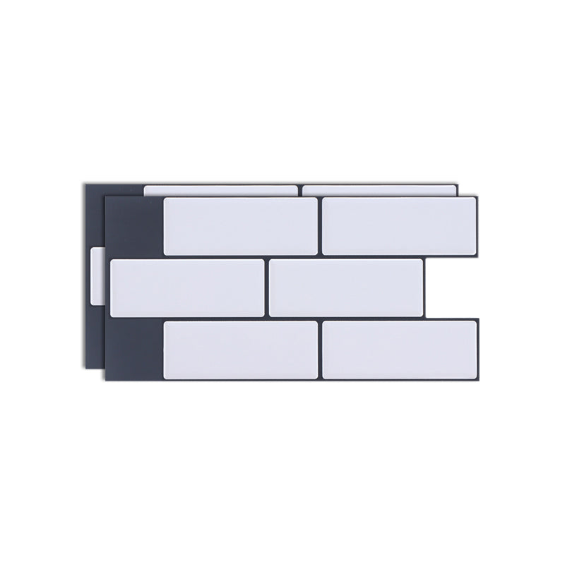 BowLift | Plastic Peel & Stick Subway Tile Modern Simple Subway Tile Wallpaper