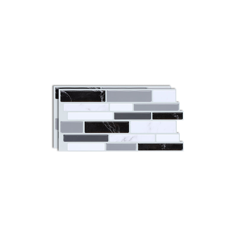 BowLift | Plastic Peel & Stick Subway Tile Modern Simple Subway Tile Wallpaper