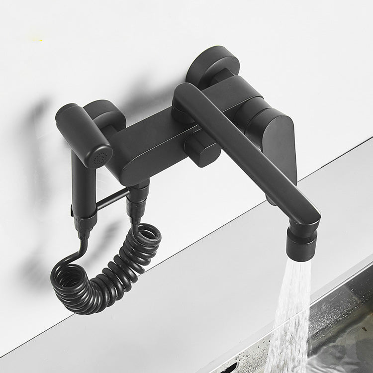 BowLift | Metal Bathtub Faucet Trim Contemporary Lever Handle Bathtub Faucet Trim