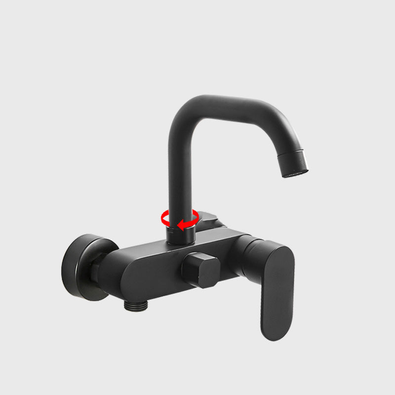BowLift | Metal Bathtub Faucet Trim Contemporary Lever Handle Bathtub Faucet Trim