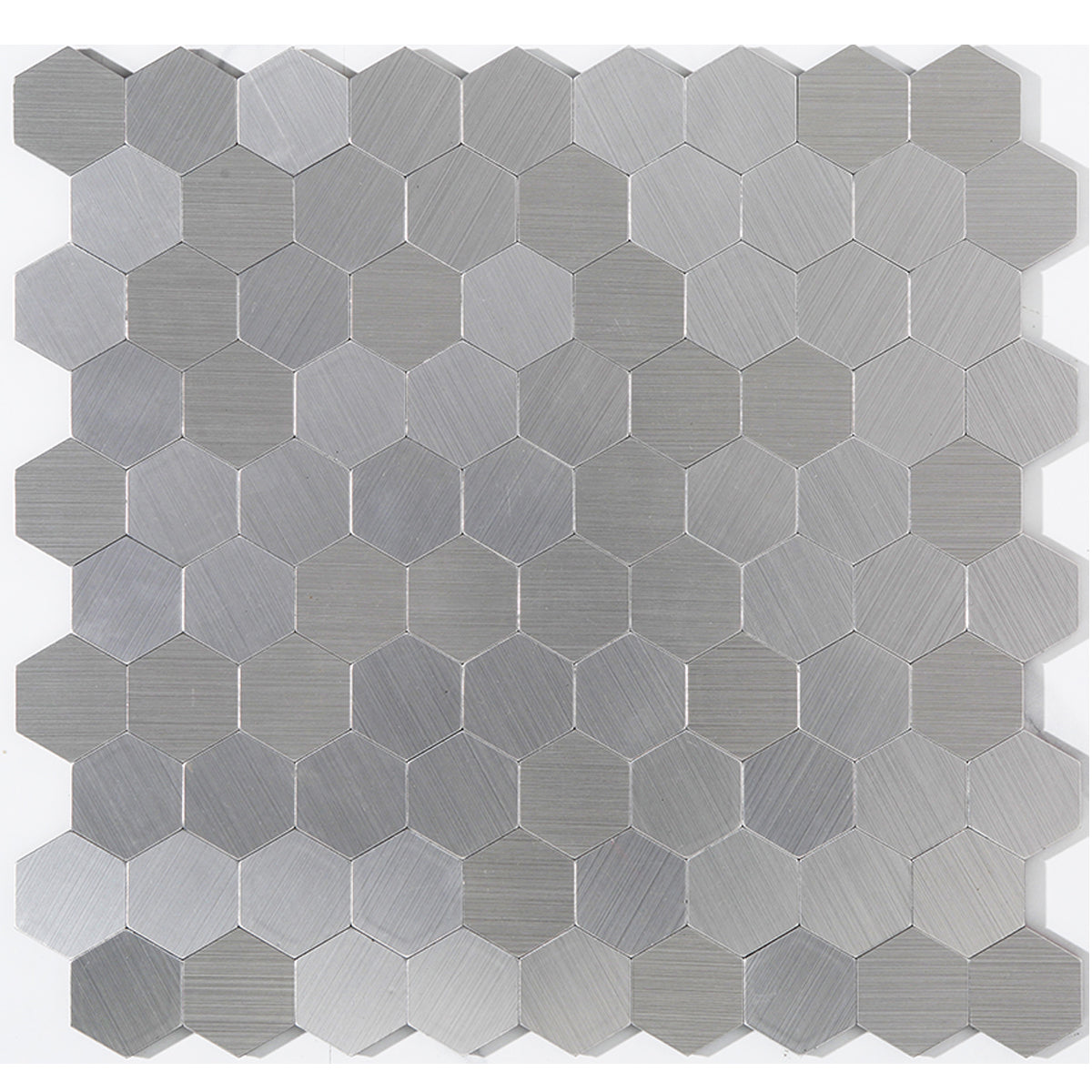 BowLift | Modern Tile-Peel & Stick Metal Mosaic Tile Hexagon Peel & Stick Subway Tile