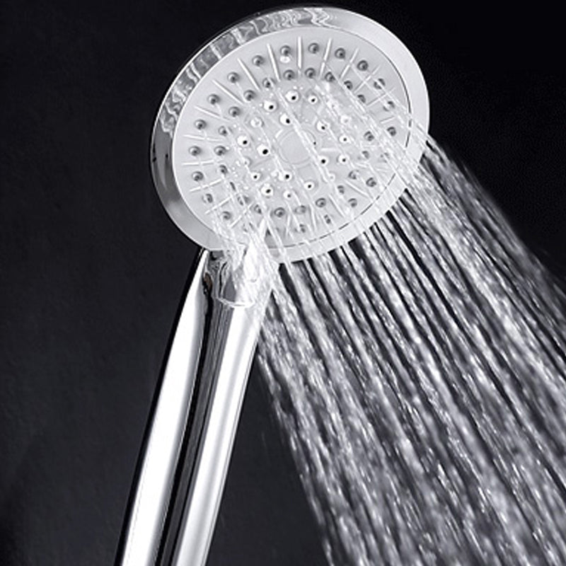 BowLift | Contemporary Handheld Shower Head Adjustable Spray Pattern Silver Shower Head