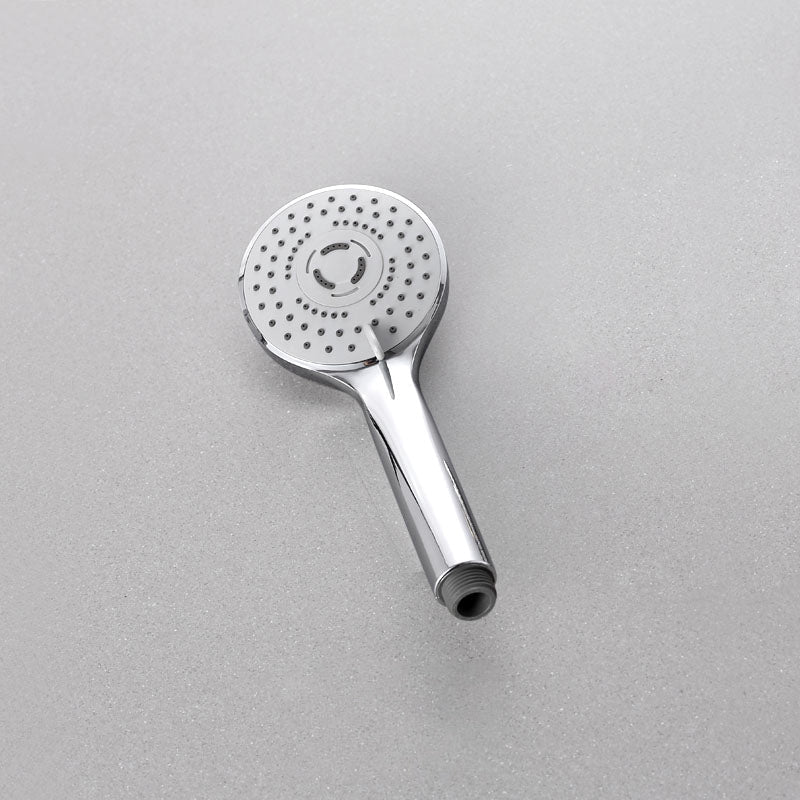 BowLift | Contemporary Handheld Shower Head Adjustable Spray Pattern Silver Shower Head