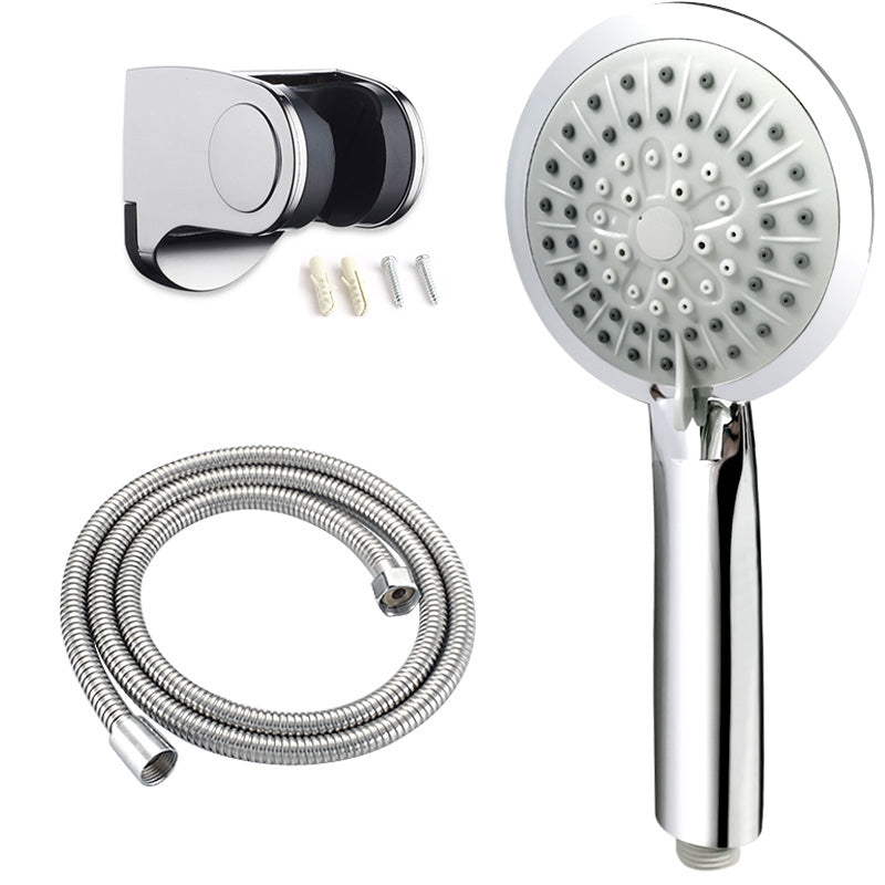 BowLift | Contemporary Handheld Shower Head Adjustable Spray Pattern Silver Shower Head