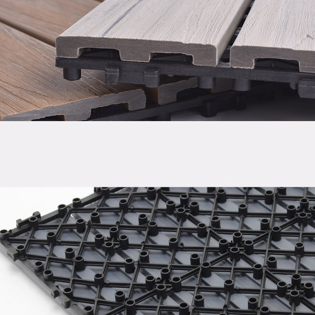 BowLift | Deck Plank drilled hardwood tiles exterior flooring