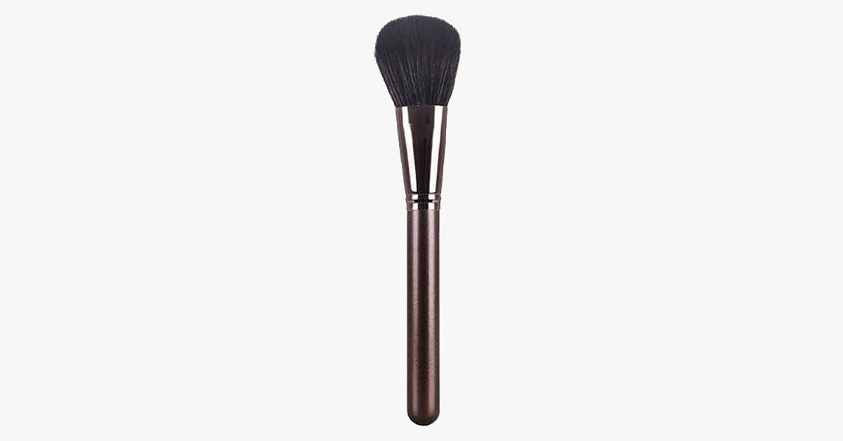 BowLift | Powder Makeup Brush - Made from synthetic fibers - Full & round shape - For loose and pressed powder products - Perfect for foundations, blush & bronzer