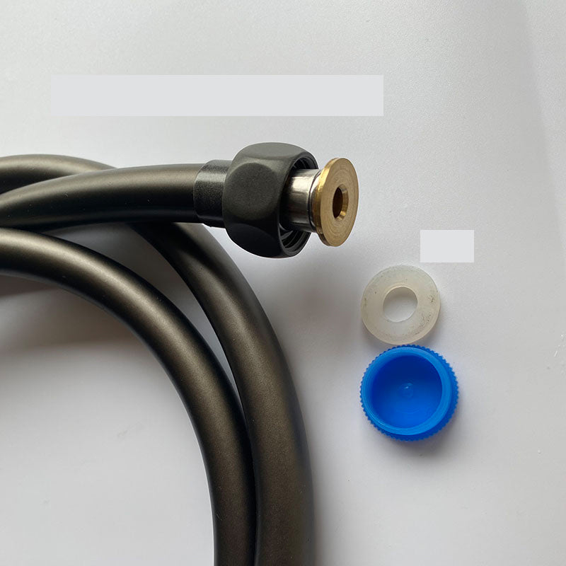 BowLift | Black Large Shower Head Standard Spray Pattern with Hand Shower