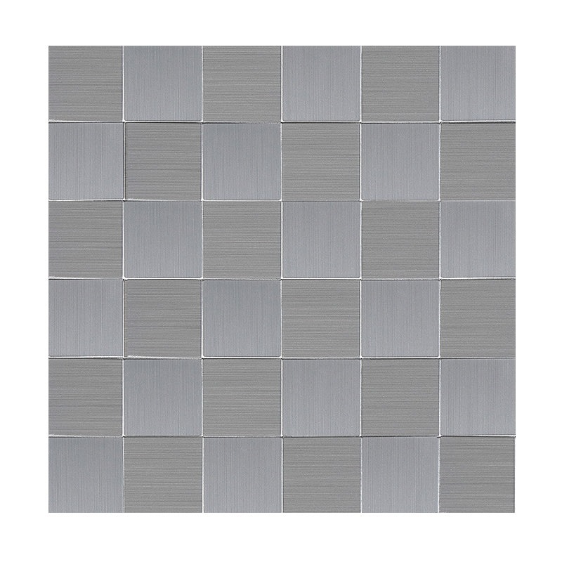 BowLift | Subway Tile Wallpaper Contemporary Peel and Stick Wall Tile with Metal Look