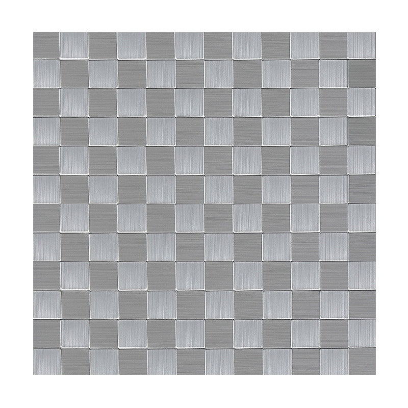 BowLift | Subway Tile Wallpaper Contemporary Peel and Stick Wall Tile with Metal Look