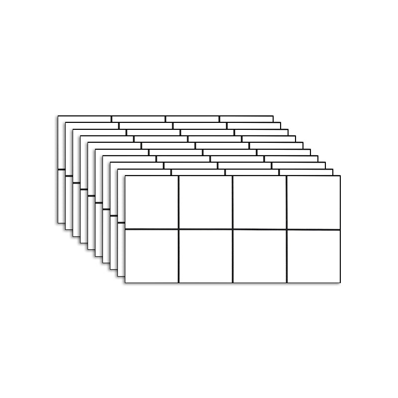 BowLift | Field tile wallpaper waterproof removable and adhesive wall tile with rectangular shape