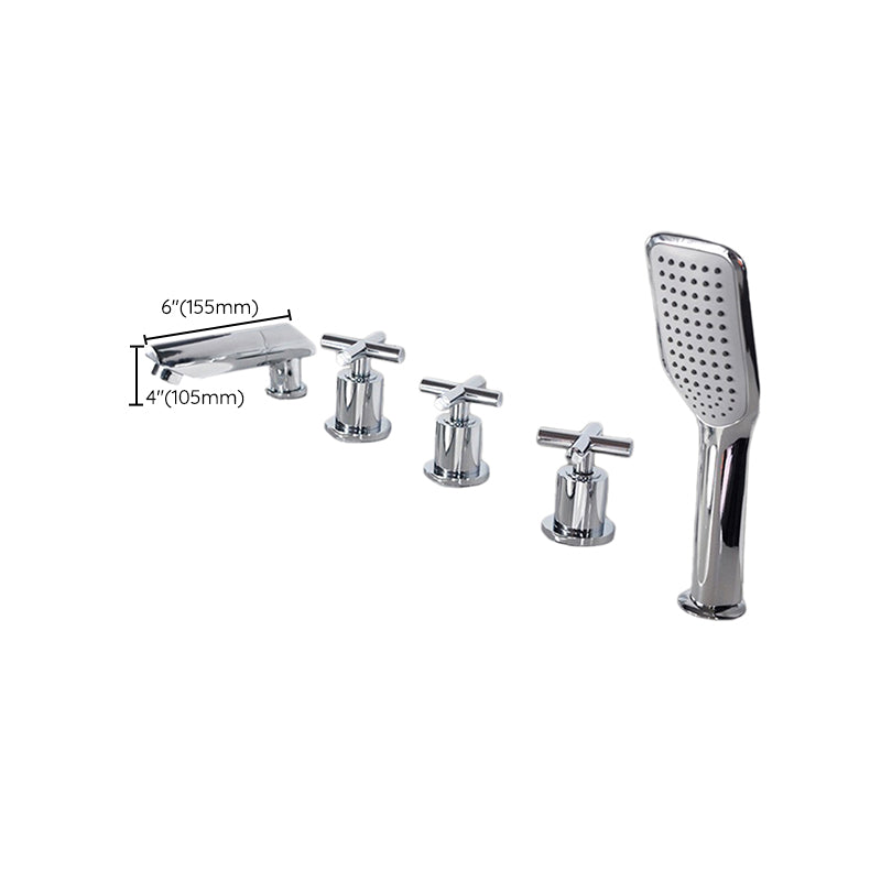 BowLift | Contemporary Style Bathroom Faucet Metal Deck Mounted Bathroom Faucet