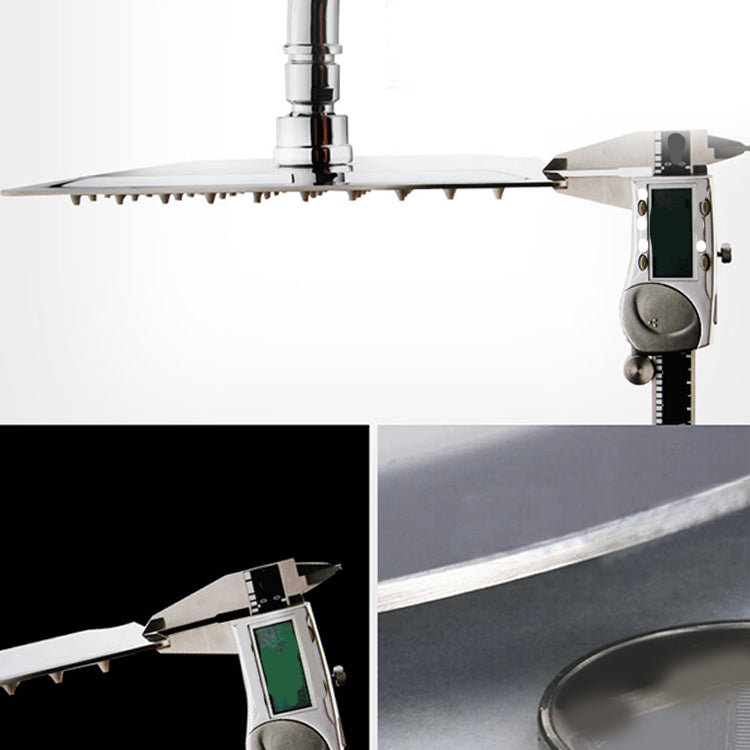 BowLift | Large Shower Head 304 Stainless Steel Standard Spray Pattern Fixed Shower Head
