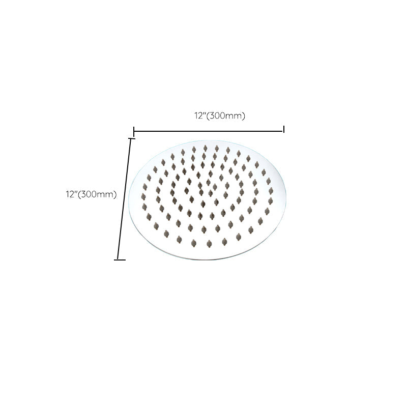 BowLift | Large Shower Head 304 Stainless Steel Standard Spray Pattern Fixed Shower Head