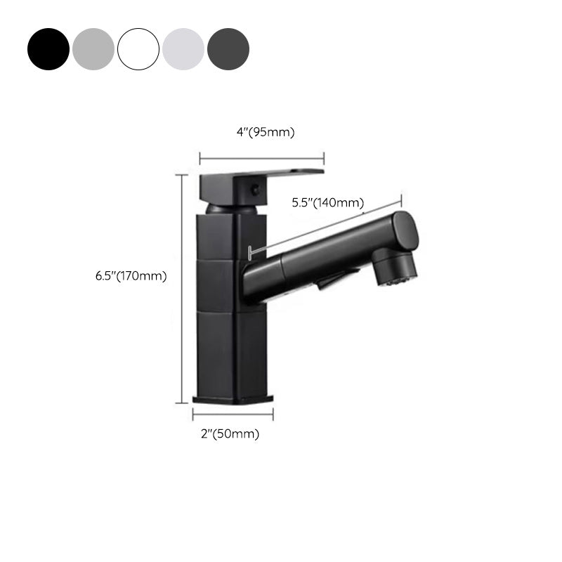 BowLift | Bathroom Vessel Water Faucet Lever Handle 1 Hole Vessel Sink Faucet
