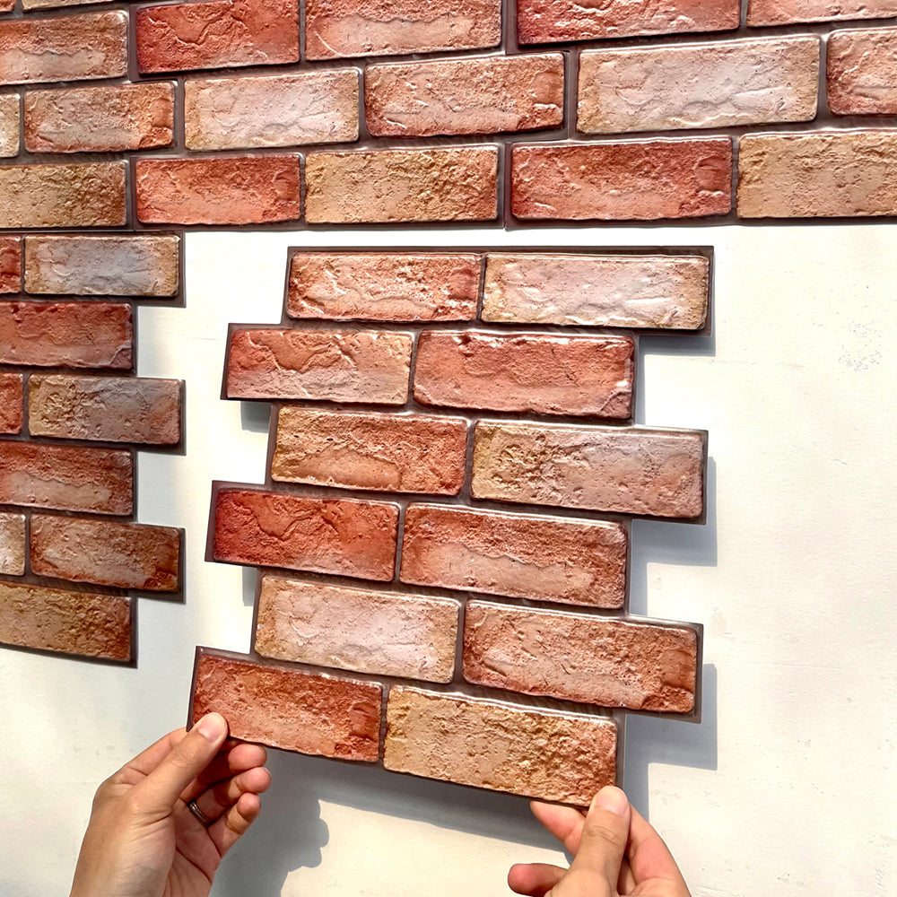 BowLift | Modern 3D Brick Wall Panel Peel and Stick Waterproof Wall Covering