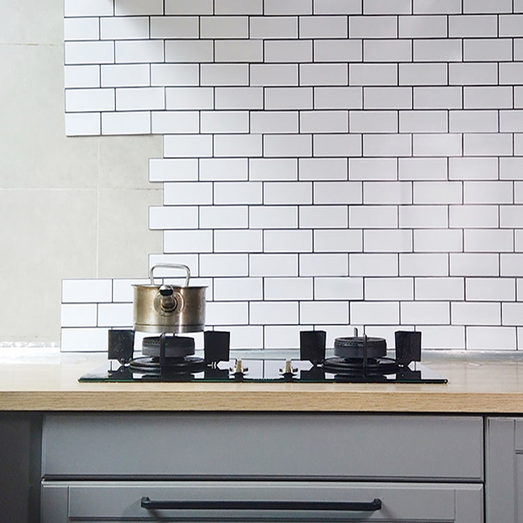 BowLift | Plastic Peel & Stick Subway Tiles Contemporary Waterproof Peel & Stick Subway Tiles