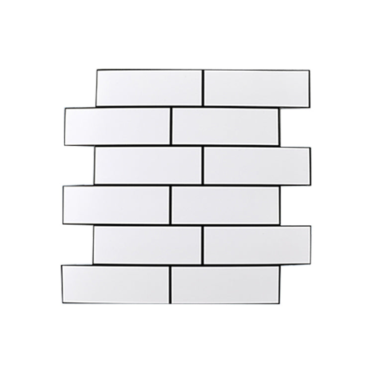 BowLift | Plastic Peel & Stick Subway Tiles Contemporary Waterproof Peel & Stick Subway Tiles