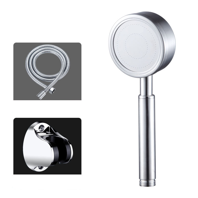 BowLift | Round Water Filtration Handheld Shower Medium Flow Stainless Steel Handheld Shower