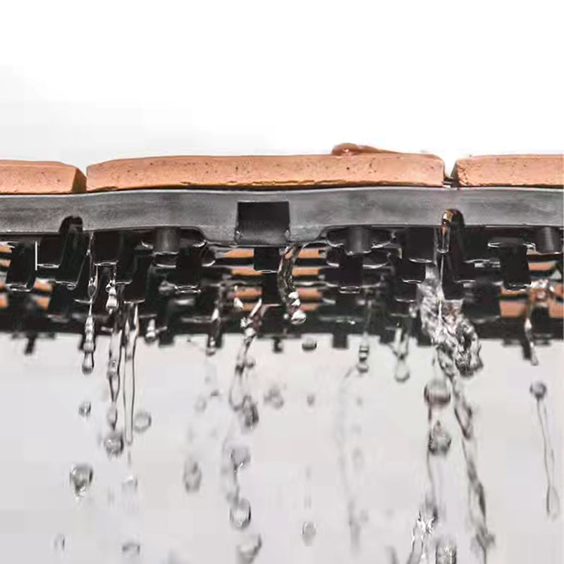 BowLift | 4-Slat Wood Floor Tiles Interlocking Installation Floor Tiles