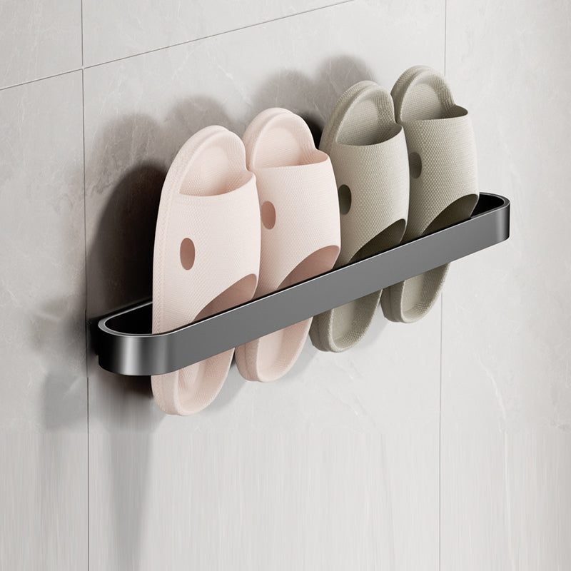 BowLift | Minimalist Bathroom Accessory Set Metal Slipper Rack/Towel Holder