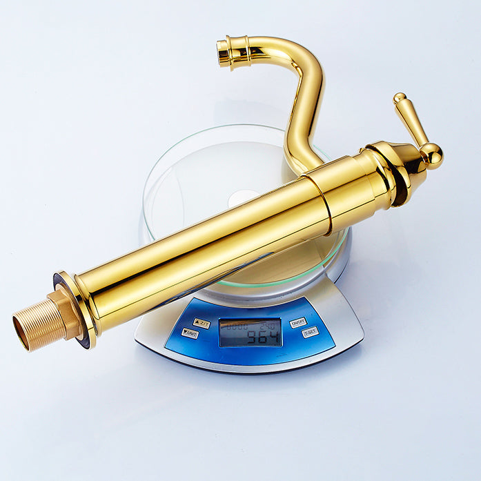 BowLift | Farmhouse Widely Distributed Bathroom Faucet Vintage Single Hole Sink Faucet