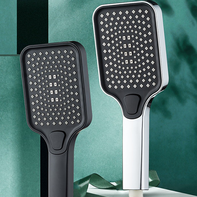 BowLift | Contemporary Rectangular Hand Shower Adjustable Spray Pattern Shower Head