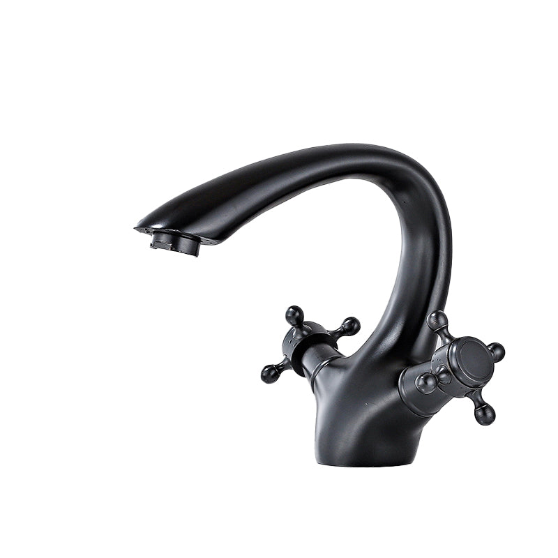 BowLift | Bathroom Accessories Faucet Double Cross Handle Low Arc Industrial Sink Faucet