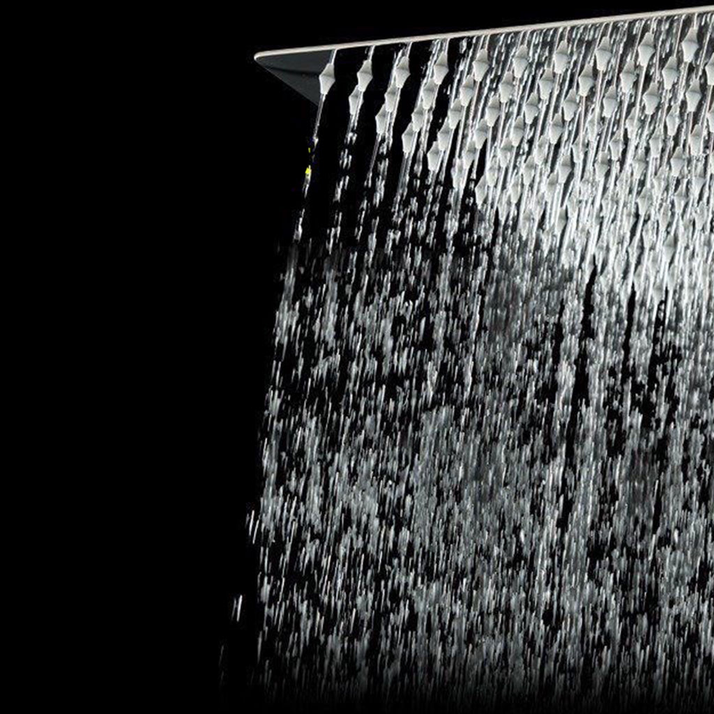 BowLift | Stainless Steel Showerhead Combo Modern Fixed Showerhead for the Bathroom