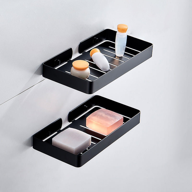 BowLift | Silver/Black Bathroom Set Modern 1/2/3 Piece Anti-Rust Bathroom Shelf